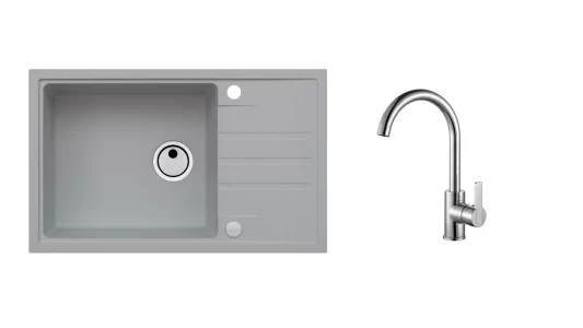 Alveus SET ALVEUS INTERMEZZO 130/81+BATERIE TONIA Chrom