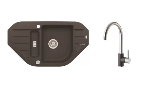 Alveus SET ALVEUS NIAGARA 60/03 + BATERIE ELZA/03 CHOCOLATE