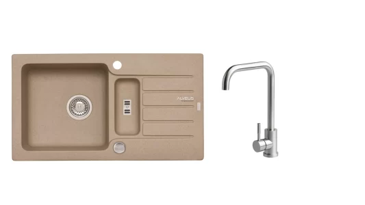 Alveus SET ALVEUS NIAGARA 70- 55+ BATERIE ANGEL CHR