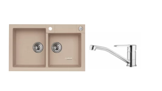 Alveus SET ALVEUS ROCK 90  - 55 + BATERIE RUTA CHROM