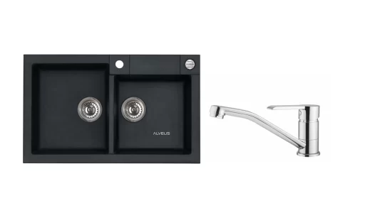 Alveus SET ALVEUS ROCK 90  - 91 + BATERIE RUTA CHROM