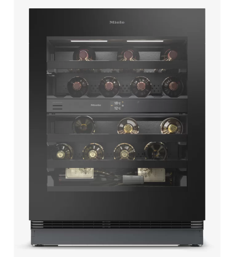 MIELE KWTUS 7096 E Obsidian černý (sklo)