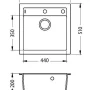 Alveus Formic 20 beton #1